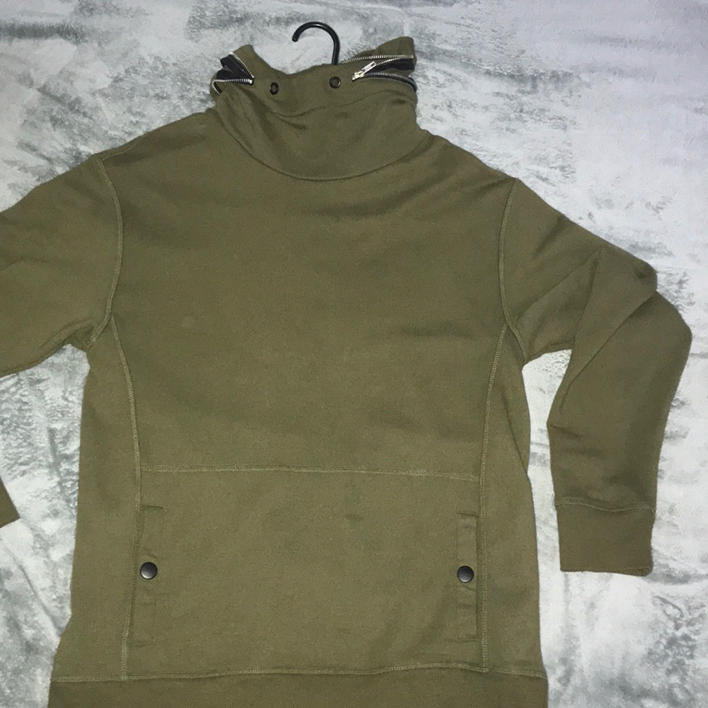 Olive green hoodie